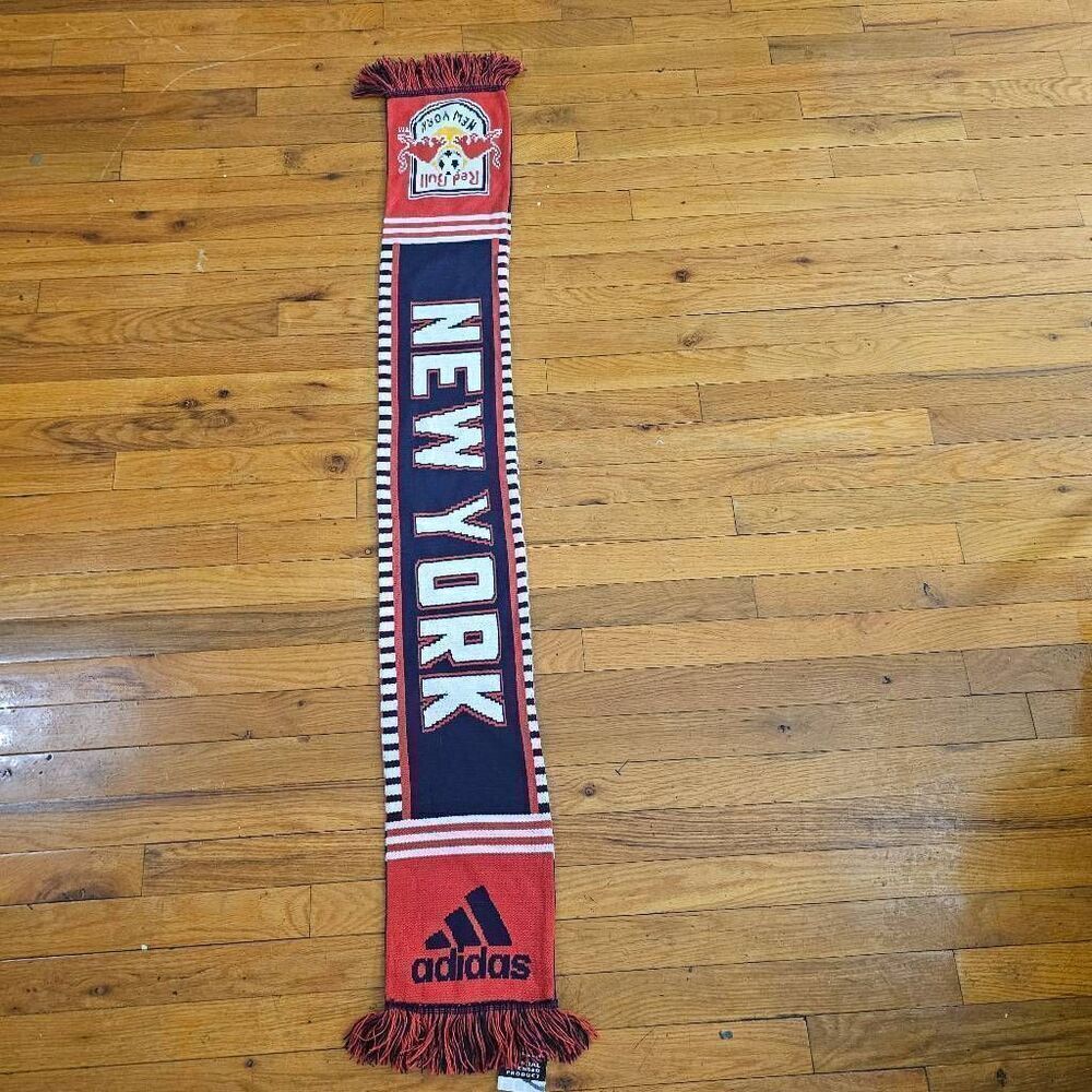 Adidas Red Bull Red Winter Scarf Mens Soccer
